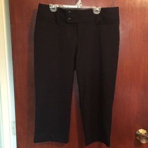 Maurice’s black dress capris 3/4